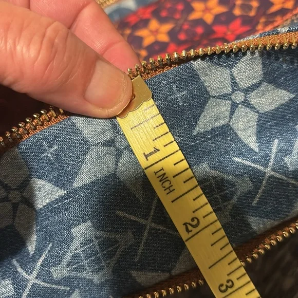 Desigual Crossbody Bag Patchwork Adjustable Boho Embroidered - Picture 13 of 13